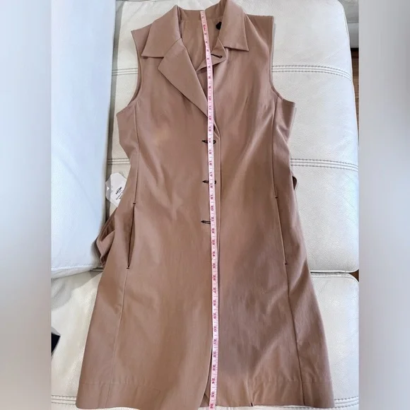 AVTANDIL 2 in 1 Trench Coat In Beige Sz. S - Picture 15 of 16